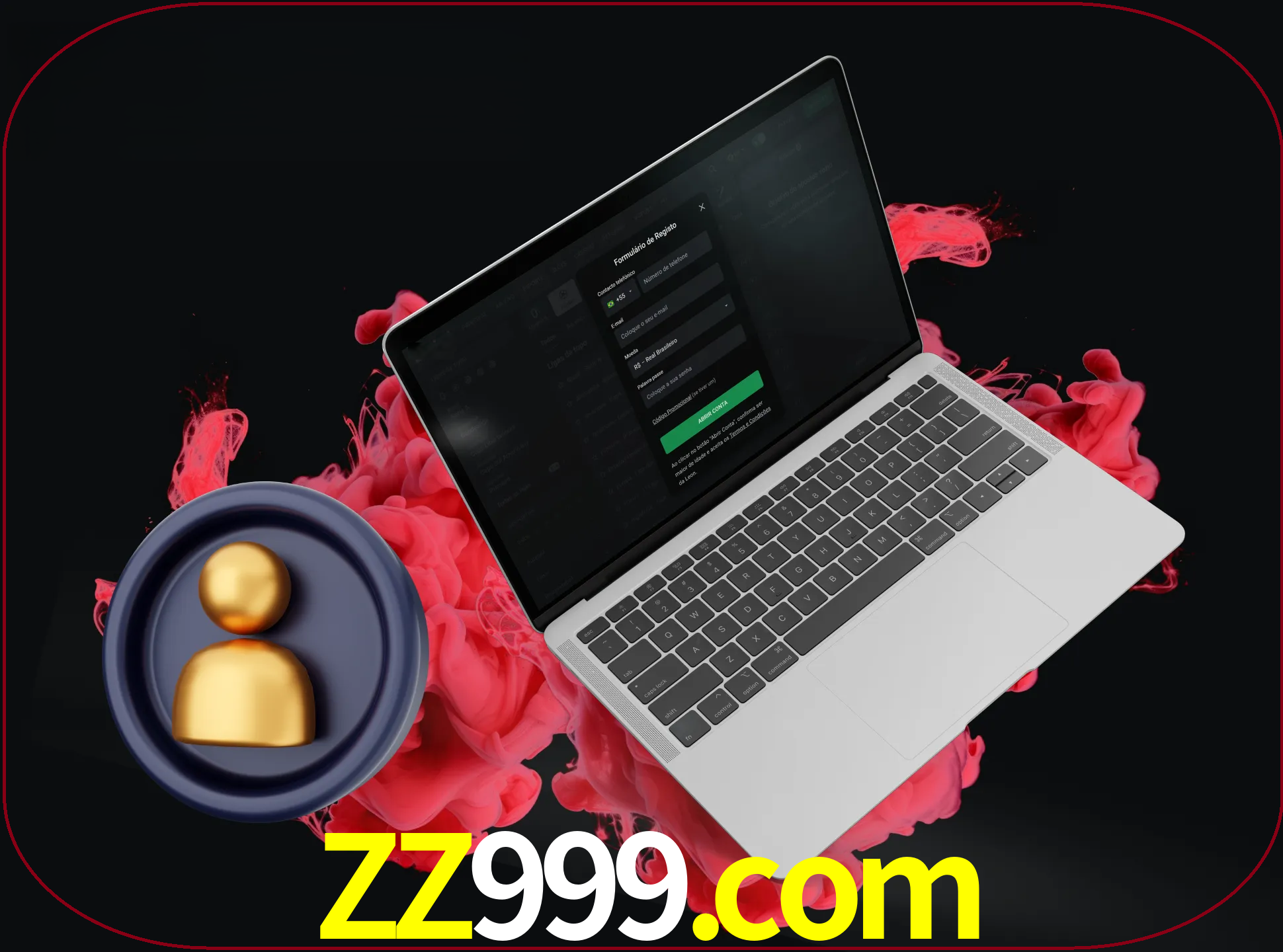 No cabeçalho do site zz999, clique no botão que o levará a um formulário especial onde terá de introduzir as suas informações actuais.